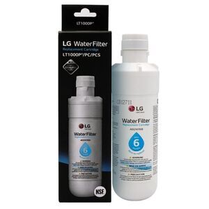 LG LT1000P Refrigerator Water Filter 6 Month / 200 Gallon Capacity Replacement